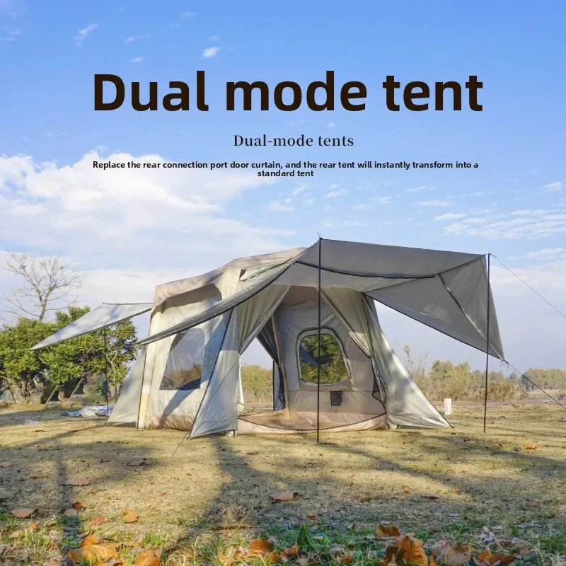 High Quality Inflatable Car Rear Tent, Universal Fit, Four-Season, UV & Water Resistant, Made of 210D Oxford Fabric for Family