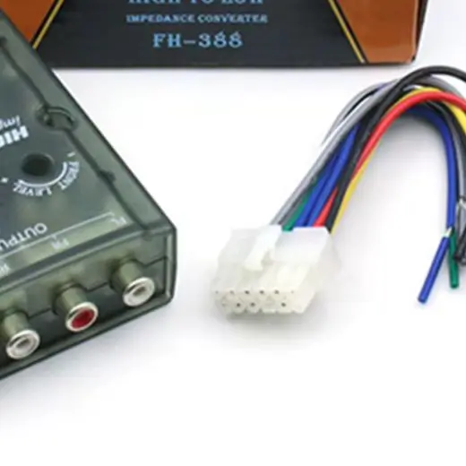 Car Audio PH388 Four Channel High to Low Converter with High Sound and Easy Direct Use Installation Car Audio PH388