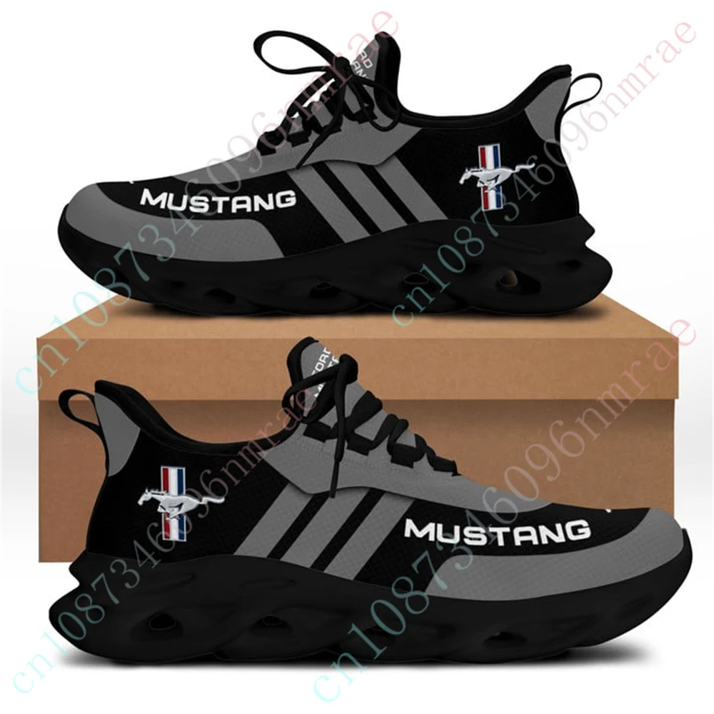 Mustang Men\'s Sneakers Big Size Unisex Tennis Casual Running Shoes Sports Shoes For Men Lightweight Male Sneakers Custom Logo