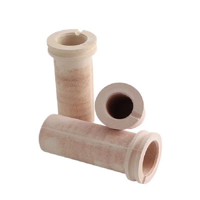 1kg/2kg/3kg Refractory Ceramic Melting Crucible Double Ring High Temp Smelting Pot for Jewelry Metal Casting Furnace Accessory