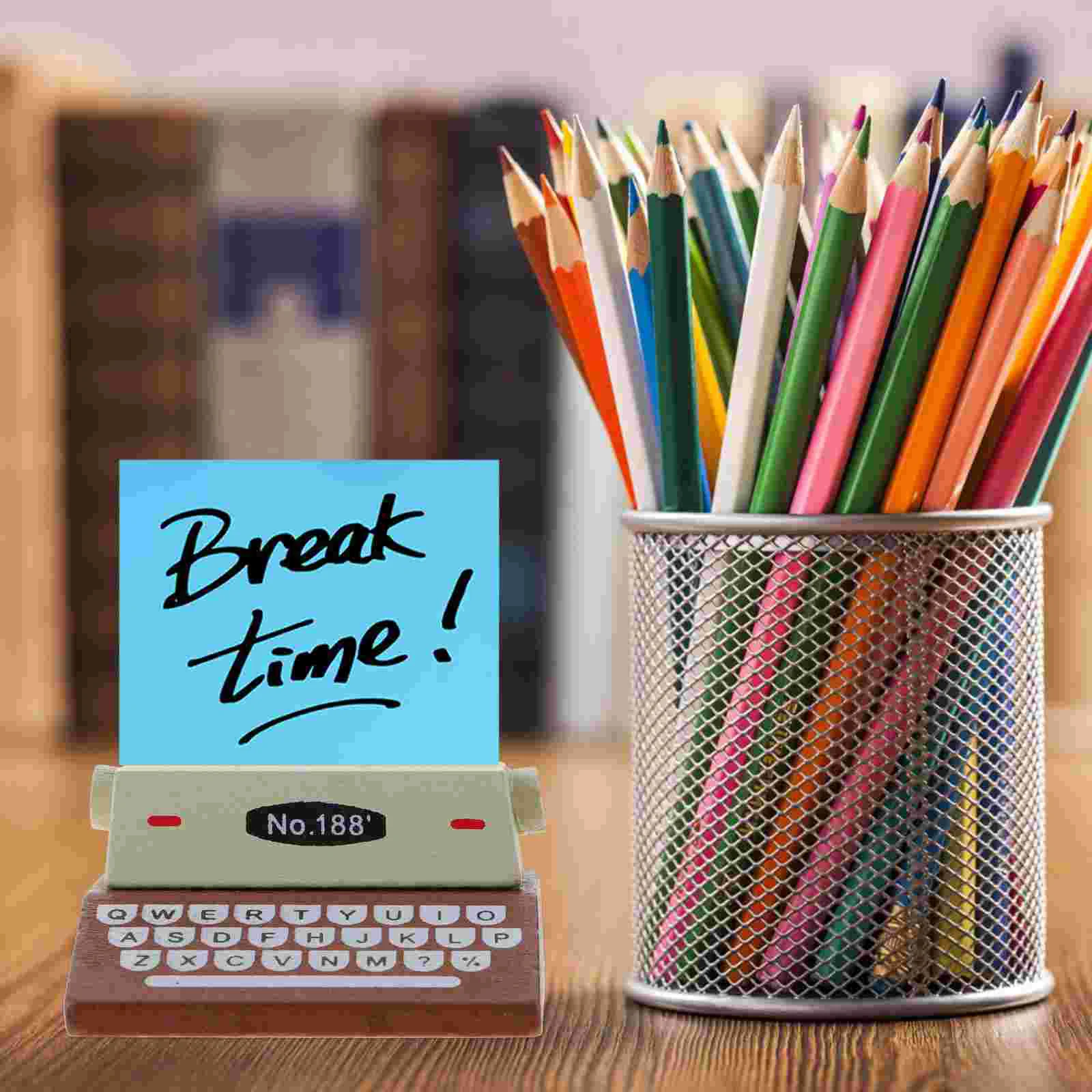 Rustic Place Card Holders Memo Pad Clip Picture Household Message Clips Desktop Photo