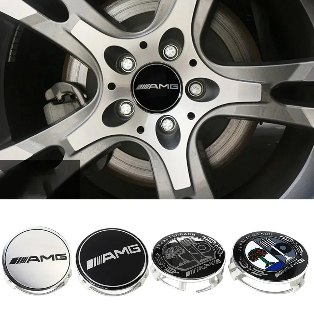 Центральная крышка ступицы колеса автомобиля 75 мм для Mercedes Benz W203 W204 W205 W209 W210 W211 W212 W176 W166 W163 W221, автоаксессуары