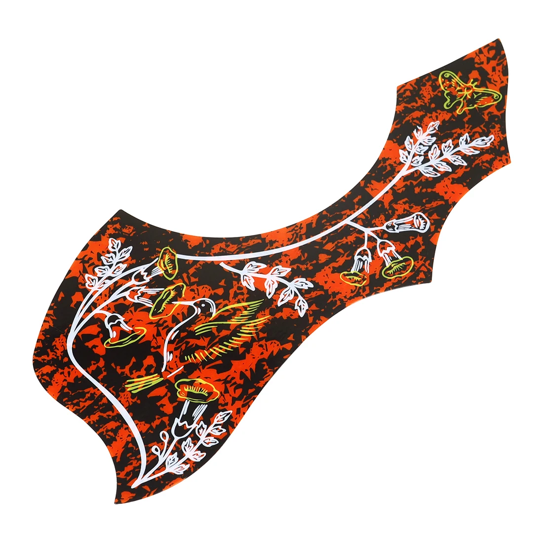 10 قطعة 39/41 بوصة حراس الغيتار الصوتية المضادة للخدش الحرس المطبوعة العالمي مع لاصق دعم الحرس أجزاء الغيتار #6