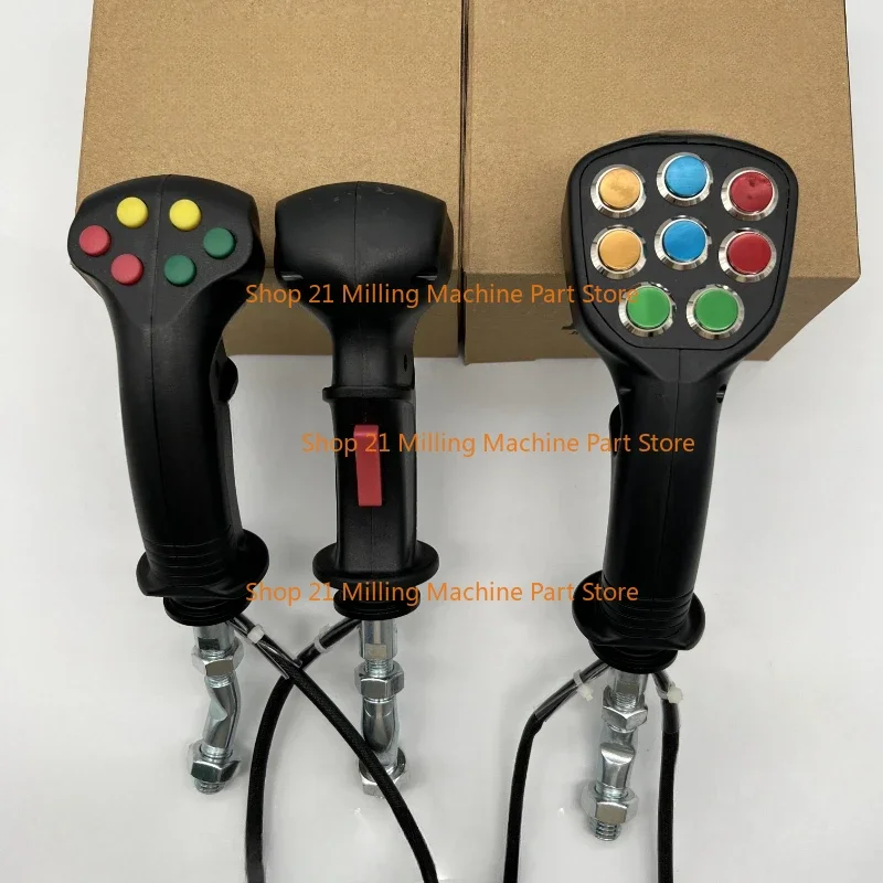 1PCPer parti dell'escavatore che leggono il controllo elettrico della mietitrice agricola degli strumenti di pietra del ferro 3456789   Pulsante Joystick Maniglia Colla Ingranaggio