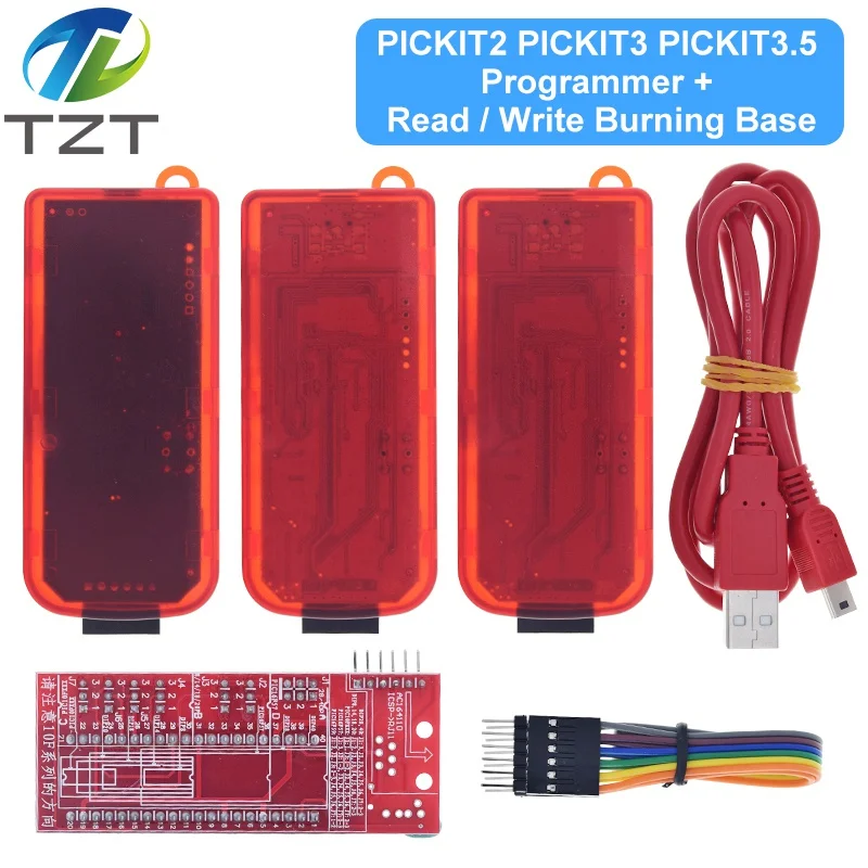 PICKit2 PICKIT3 PICKit3.5 Programmer + PIC ICD2 PICKit 2 PICKIT 3 PICKIT 3.5 Programming Adapter Universal Programmer Seat image 3