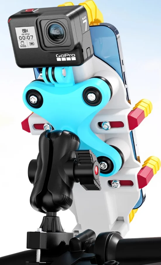 

Кронштейн для мобильного телефона для езды на электромобиле, с амортизацией, защитой от тряски и водонепроницаемостью, для мотоциклов и велосипедов.