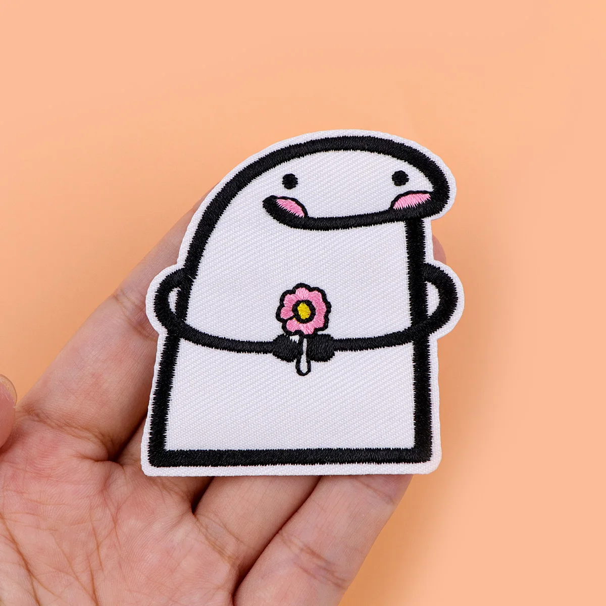 3pcs Funny Stick Figure Iron On Patch Clothes Patch For Clothing Simple Style Embroidered Patch Garment Apparel Accessories