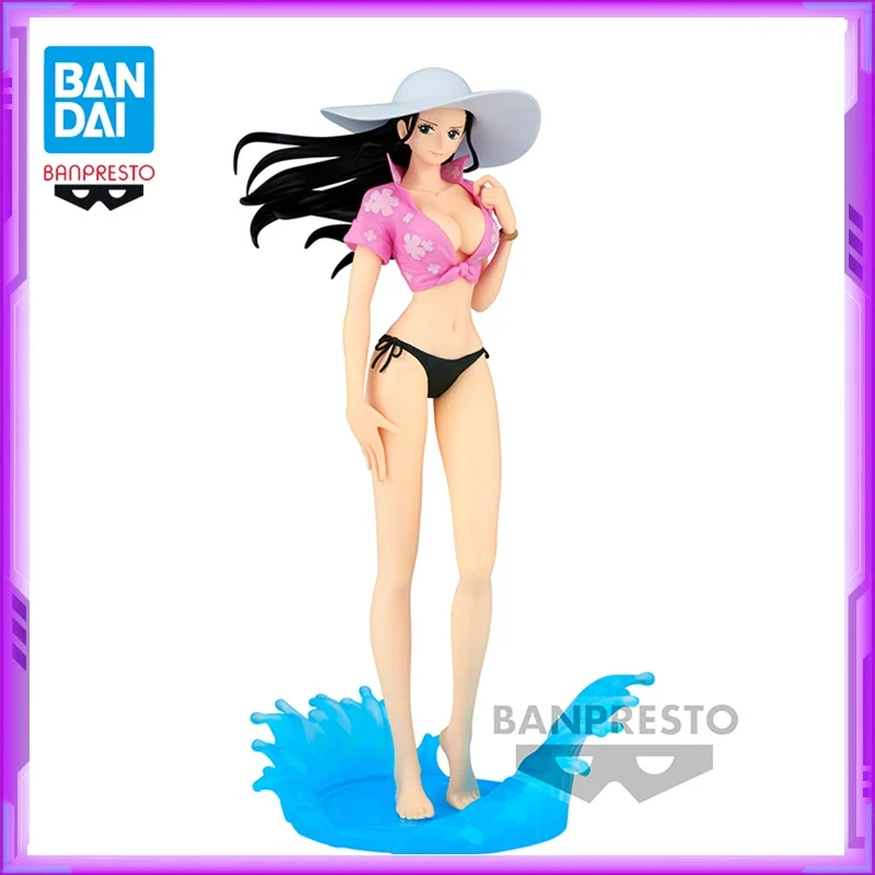 Original BANDAI Banpresto SPLASH STYLE ONE PIECE Nico Robin Nami PVC Anime Figures Action Figure Model Toys Christmas Gifts