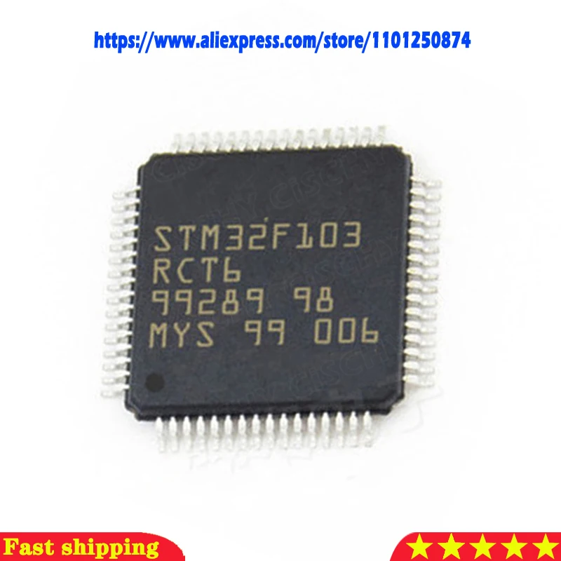 5pcs/lot GD32F103RCT6 STM32F103RCT6 LQFP-64 In Stock