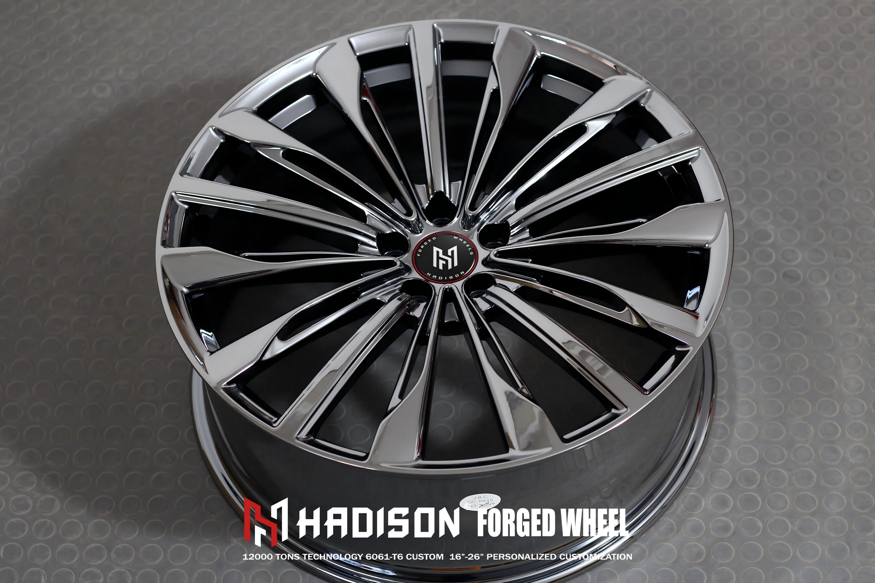 Monoblock 6061-T6 Fully Forged Multi-spoke Wheels 18-22 Inch 5x112 5x114.3 5x120 PCD Custom Engraving Fit For Luxury Sedan SUV