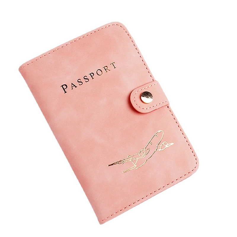 Waterproof Passport Holder Covers Case Travel PU Leather Credit Card Wallet Cute Passport Book For Women/Men Passport Cover