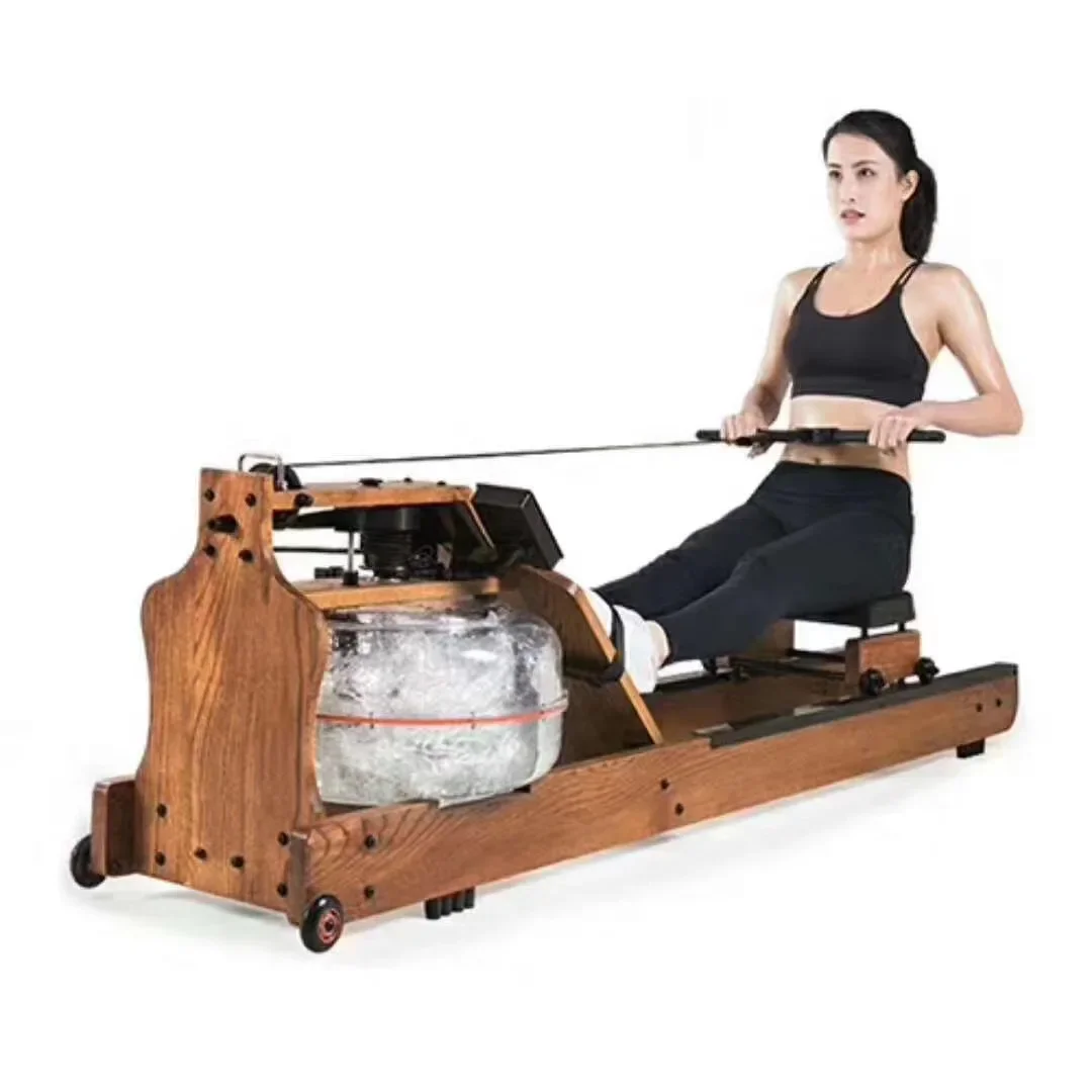 Hot sale Commercial Fitness Gym Equipment/Water Rowing Machine/Functional Trainer Adjustable Resistance Fluid Rower