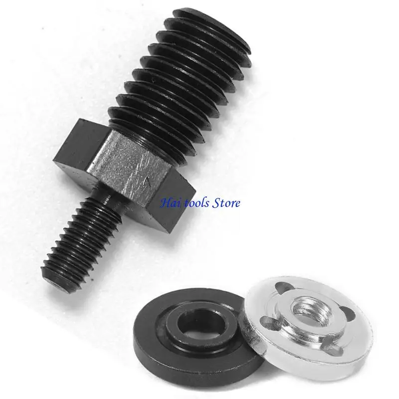 

X37E Carbon Steel 3Inch Miniature Grinder Adapter Shaft Extension Rod Secure Grip Suitable For Complex Angled Adjustments