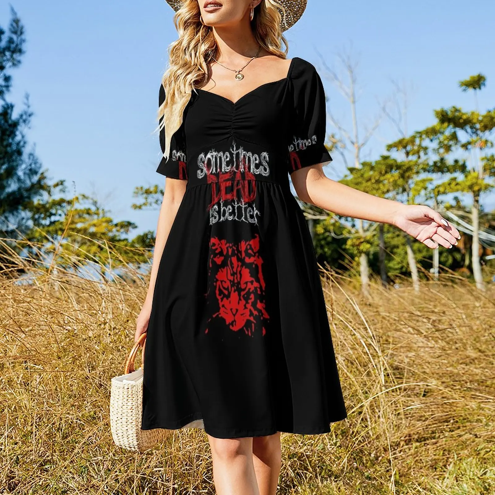 Sometimes dead is better - Pet Sematary Dress dress women summer 2023 Casual dresses summer woman dress 2023 dresses summer