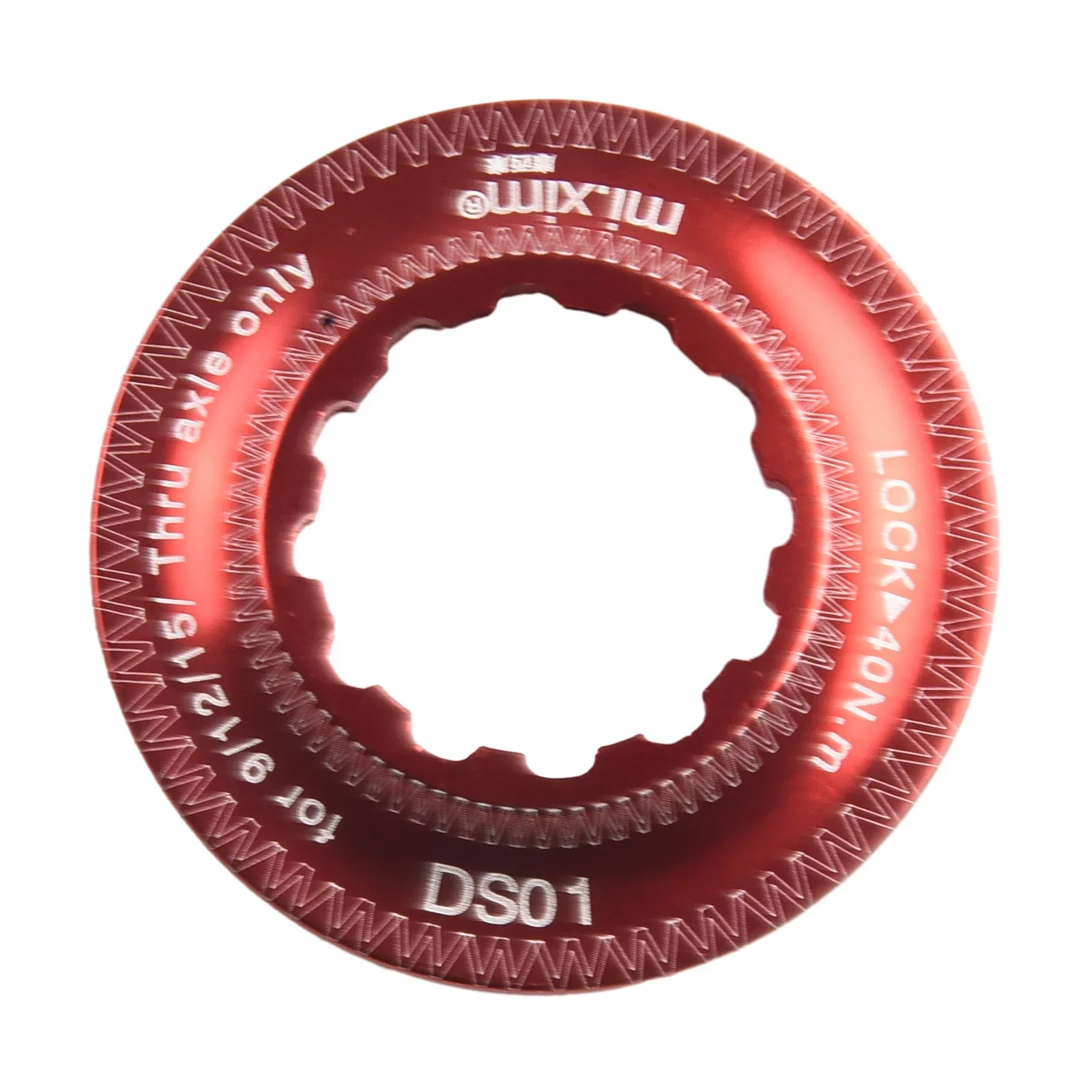 1 قطعة قفل مركزي حلقة غطاء محور الدراجة مركز قفل إلى 6 حفرة محول مركز قفل تحويل 6 الترباس 6 دبوس مكبح قرصي دراجة أجزاء #4