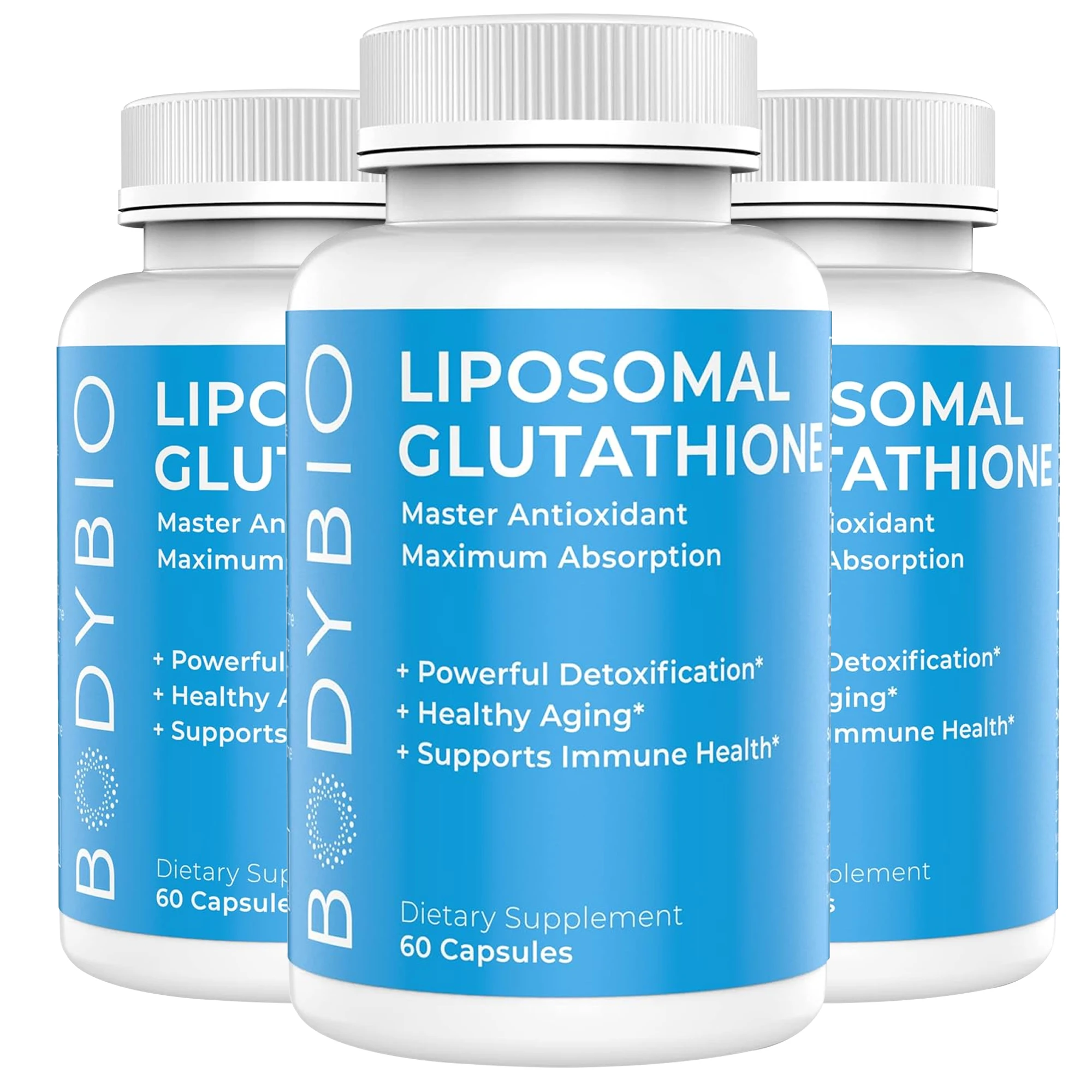 Liposomal Glutathione Capsule Supplement - Antioxidant, Supports Immune System, Improves Skin Health