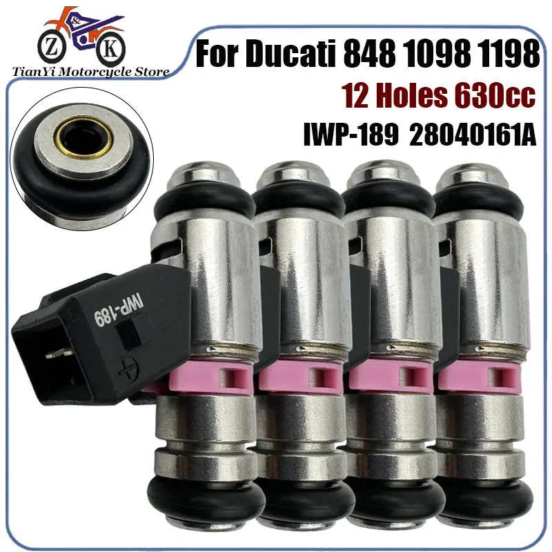 juego-de-4-inyectores-de-combustible-iwp189-para-motocicleta-ducati-848-1098-1198-monster-streetfighter-guzzi-28040161a-inyector-de-combustible-de-12-orificios