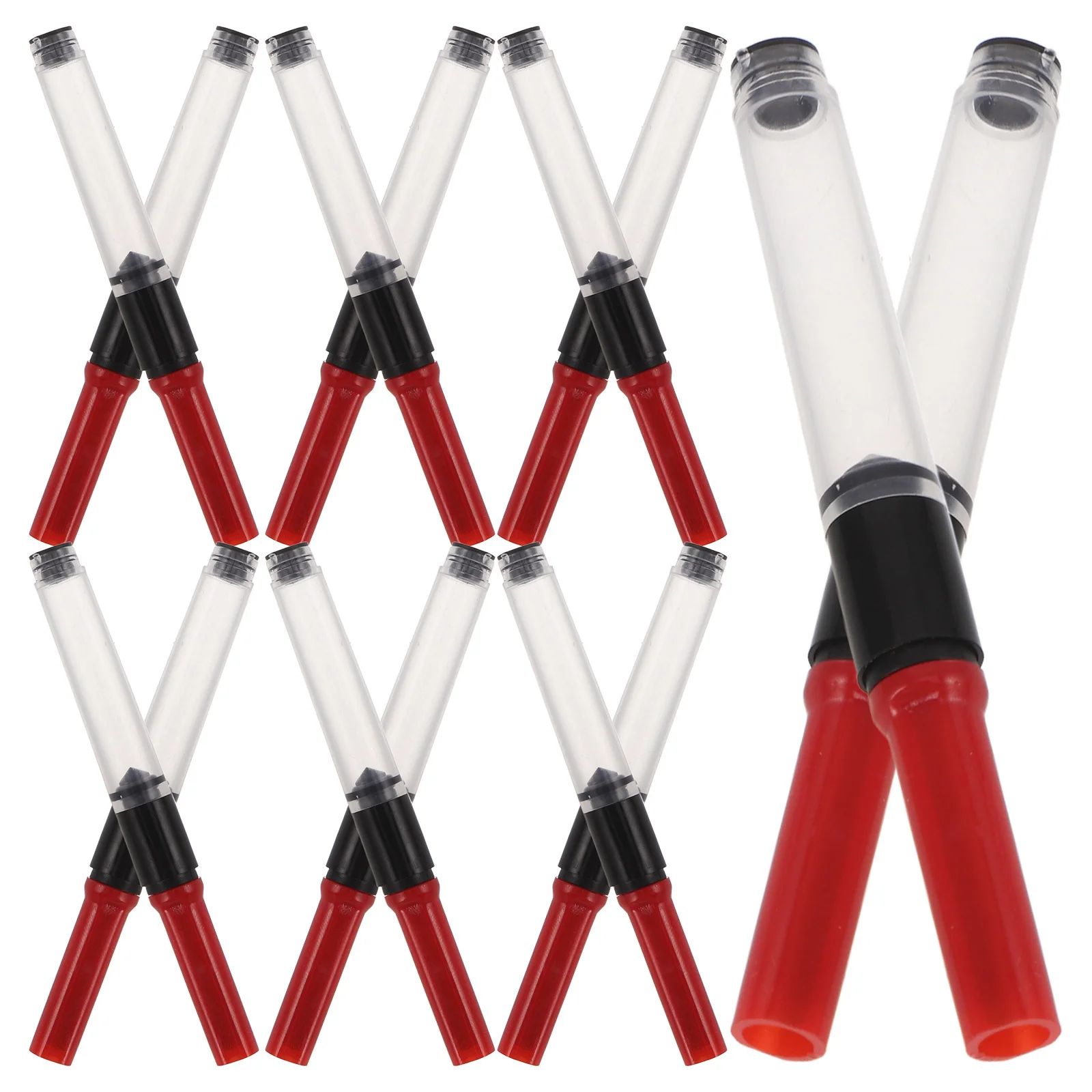 

100pcs Fountain Pen Ink Converter Refillable Spring Filler Portable For Office School Travel Writing Pens Ink Refill Tools