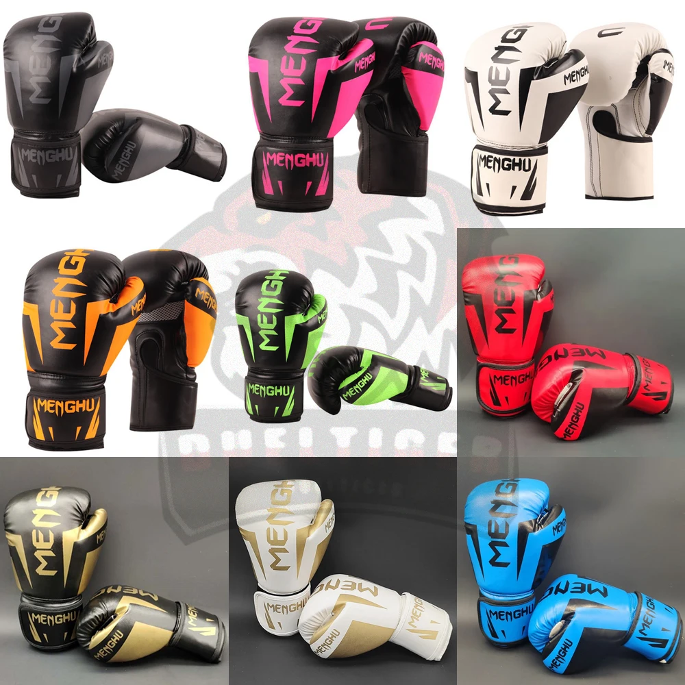 

DUELTIGER Boxing Gloves for Adult Children Muay Thai Professional Training Free Combat Boxing PU Leather Competition Fist Set