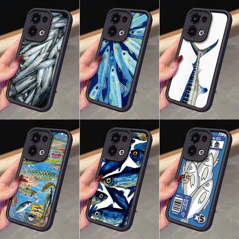 Discounted Salted Fish Shockproof Phone Case For Xiaomi Redmi Note 12 13 14 15 Pro Plus 12S 11S 10S 4G 11T 5G Silicone Cover