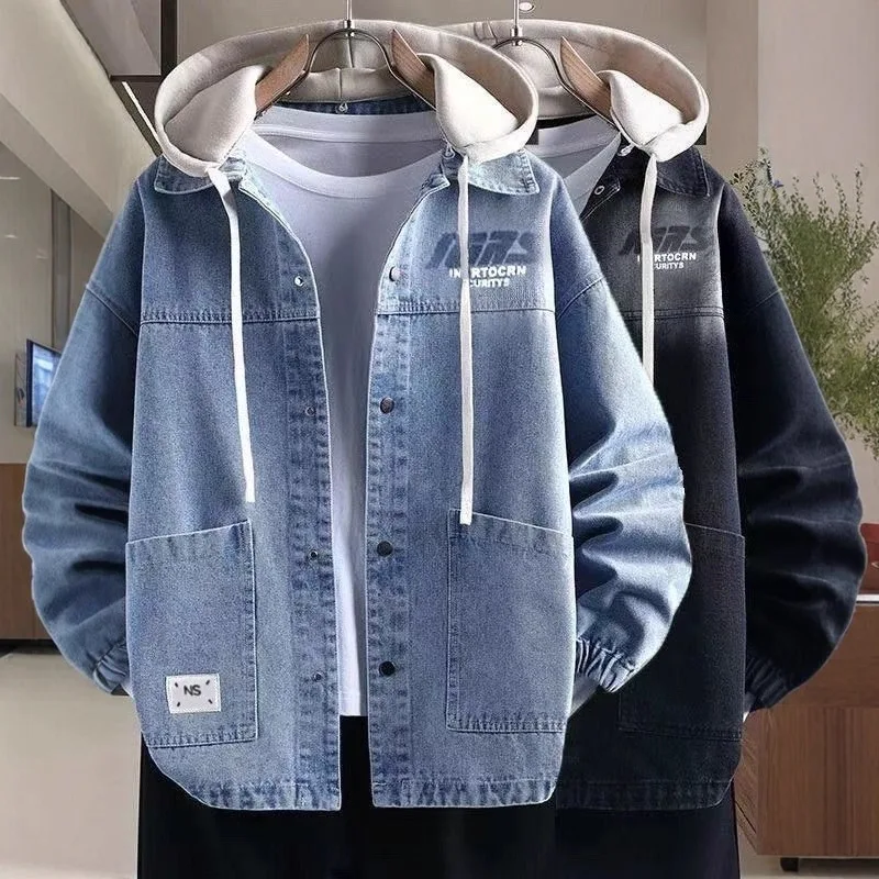 Men's fall/winter outdoor hooded jacket, suitable for daily wear at home, travel, parties, and can enhance one's appearance.
