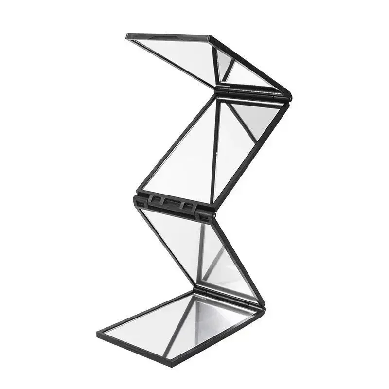 Neuer Multifunktionaler 4-Seitiger Faltbarer Schminkspiegel, Kompakter Klappspiegel, Tragbarer DIY Vierseitiger Schönheitsspiegel – Detail 6