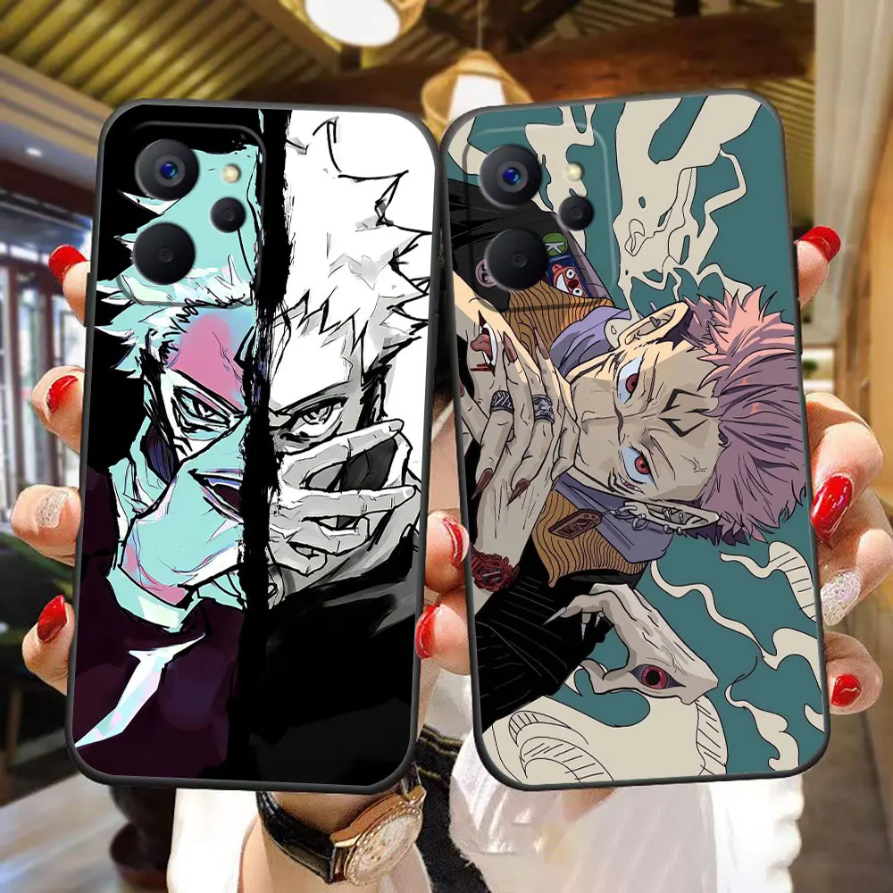 

Jujutsu Kaisen Cool Gojo Satoru Phone Case For Realme C75 C65 C63 C55 C53 C35 C33 C30S C21 C20 C15 C11 GT NEO NARZO 50 X50 Case