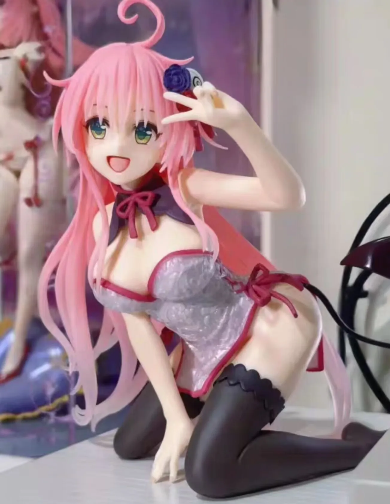 Taito – figurine originale de dessin animé To Love Ru Darkness, 13cm, Lala Satalin Deviluke, poupée, jouets d'ornement de bureau