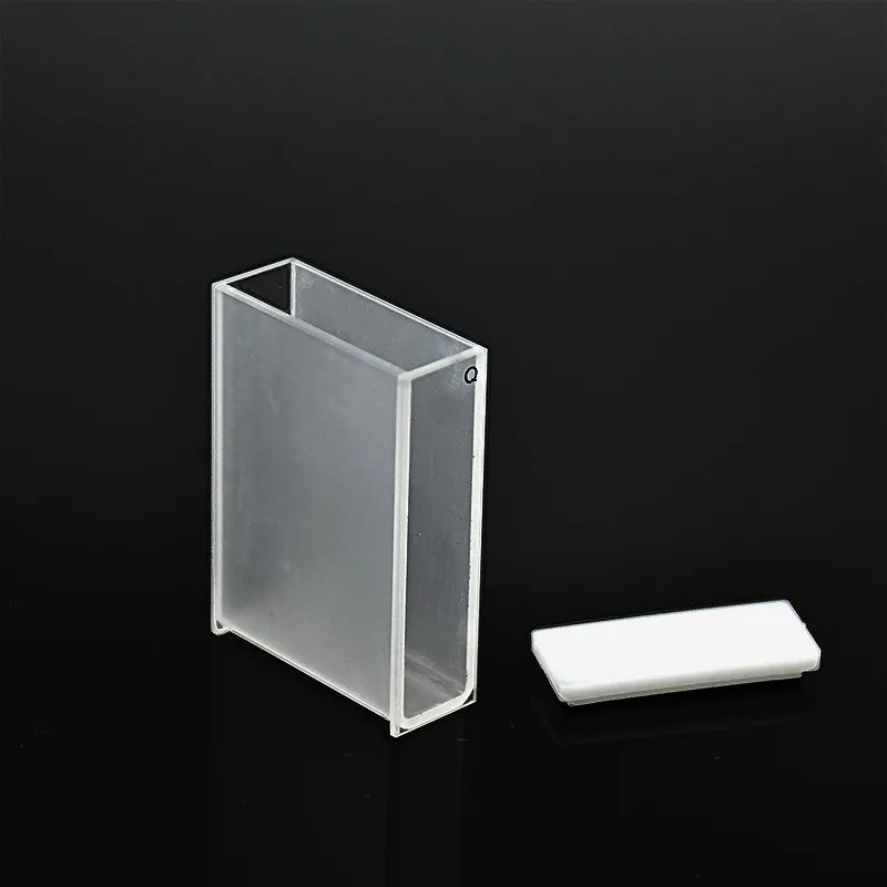 

Quartz Absorption Cells 30 mm Quartz Cuvette ( Liquid Sample Cell ) 10.5 ml For Spectrophotometer Frit Sintering Technology 2/PK