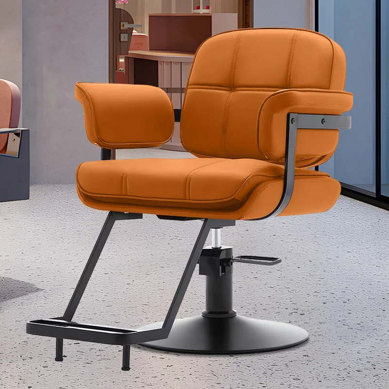 

Лидер продаж, роскошный современный кожаный парикмахерский парикмахерский салон, парикмахерское кресло, мебель, гидравлическая парикмахерская стрижка для дома, парикмахерская
