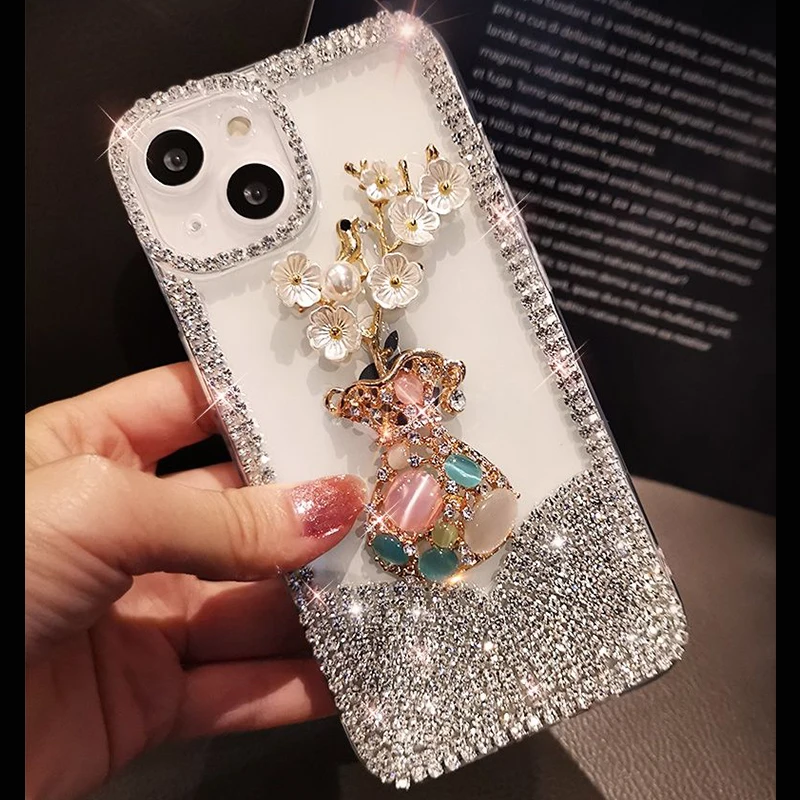 Glitter Handwork Luxury Case For Huawei Pura 70 Ultra P60 Pro P50 P40 P30 Lite Mate 60 50 40 30 Pro P smart 2019 2021 Cover