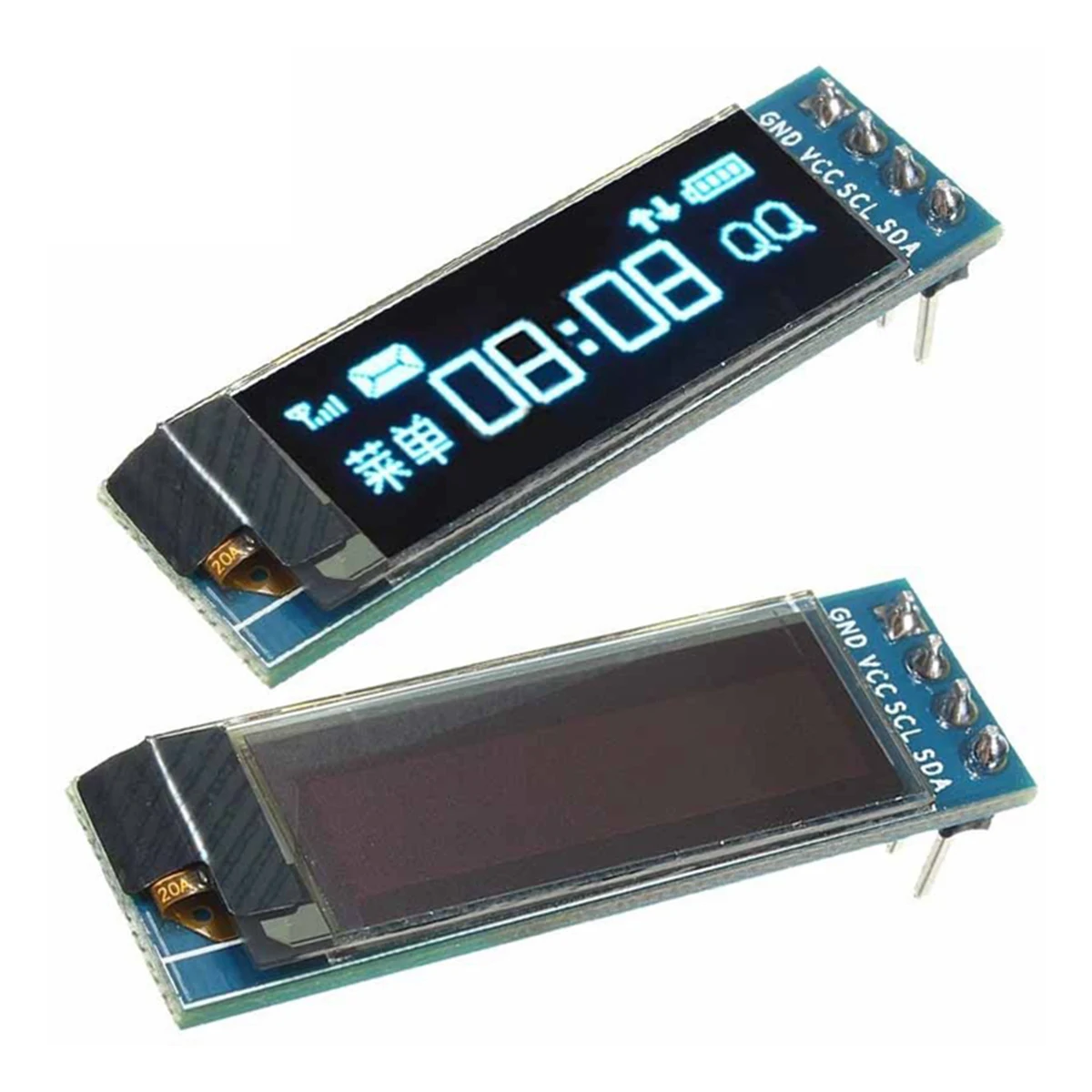 0.91 inch OLED display module white/blue OLED 128X32 LCD LED Display SSD1306 12864 0.91 IIC i2C Communicate for ardunio