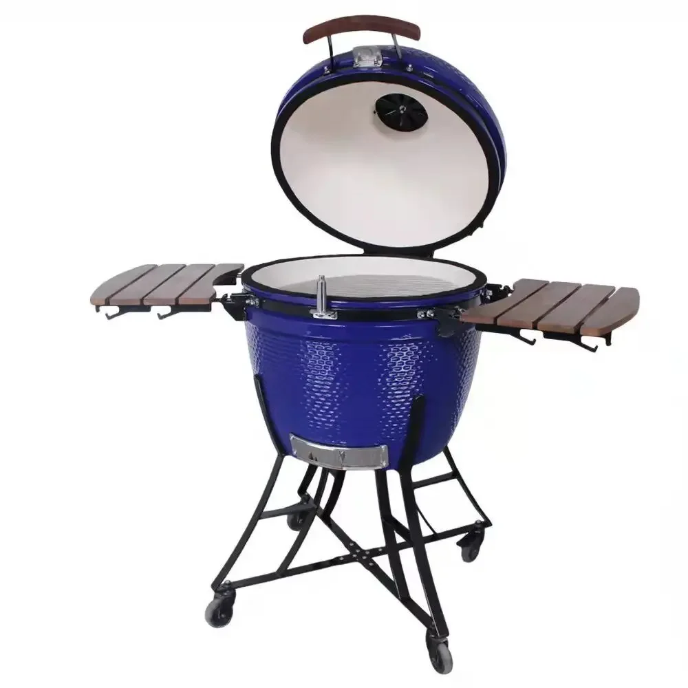 HEYING Newest Morden Kamado Grill Ceramic Big Egg Bbq Grill Latest Home Use Portable Grill