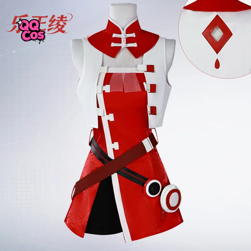 الظاهري المعبود Yuezheng لينغ تأثيري حلي هالوين كرنفال حفلة عيد الميلاد لعب دور الملابس الملابس QQ كوس