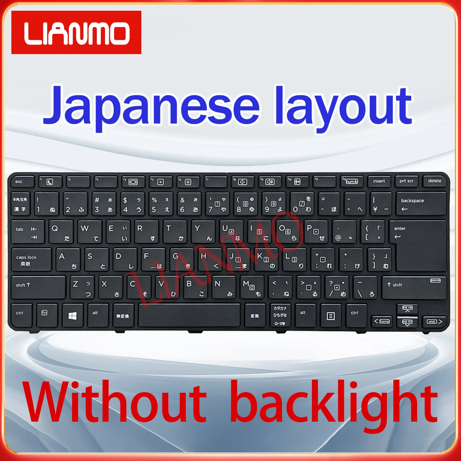 Japanese/Latin Spanish/Norwegian/UK/US layout for HP 430 G3 440 G3 445 G3 430 G4 440 G4 Without backlight keyboard