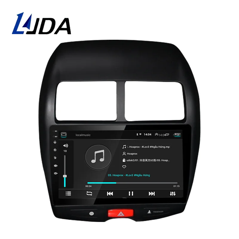 8G+128G Android 13 Car Multimedia Player For Mitsubishi ASX 2010 - 2016 2Din Car Radio GPS Navigatin Stereo Video Carplay NO DVD