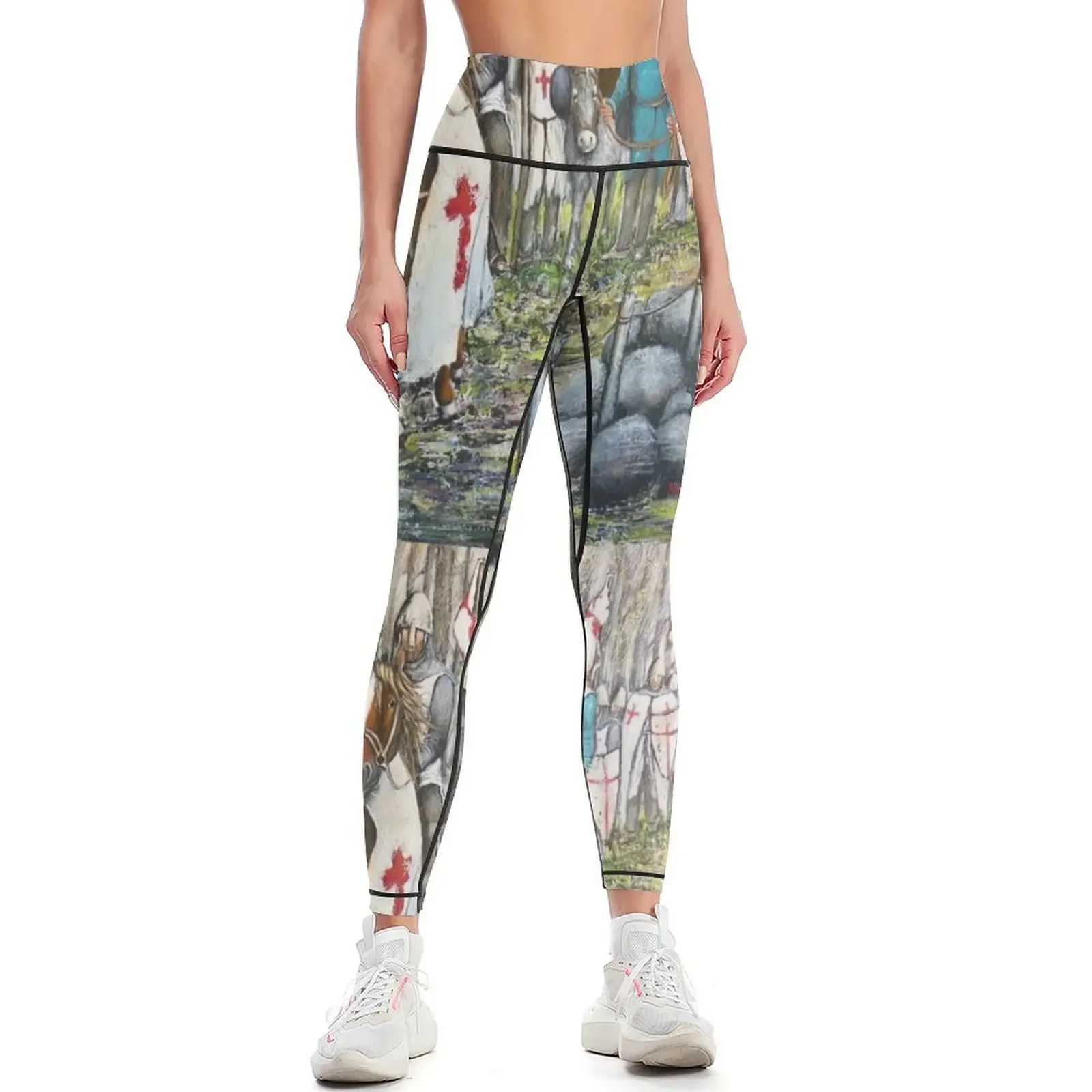 

Леггинсы The Way of St James, женские спортивные брюки, спортивная одежда, спортивные рубашки, шорты для тренировок в тренажерном зале, женские леггинсы