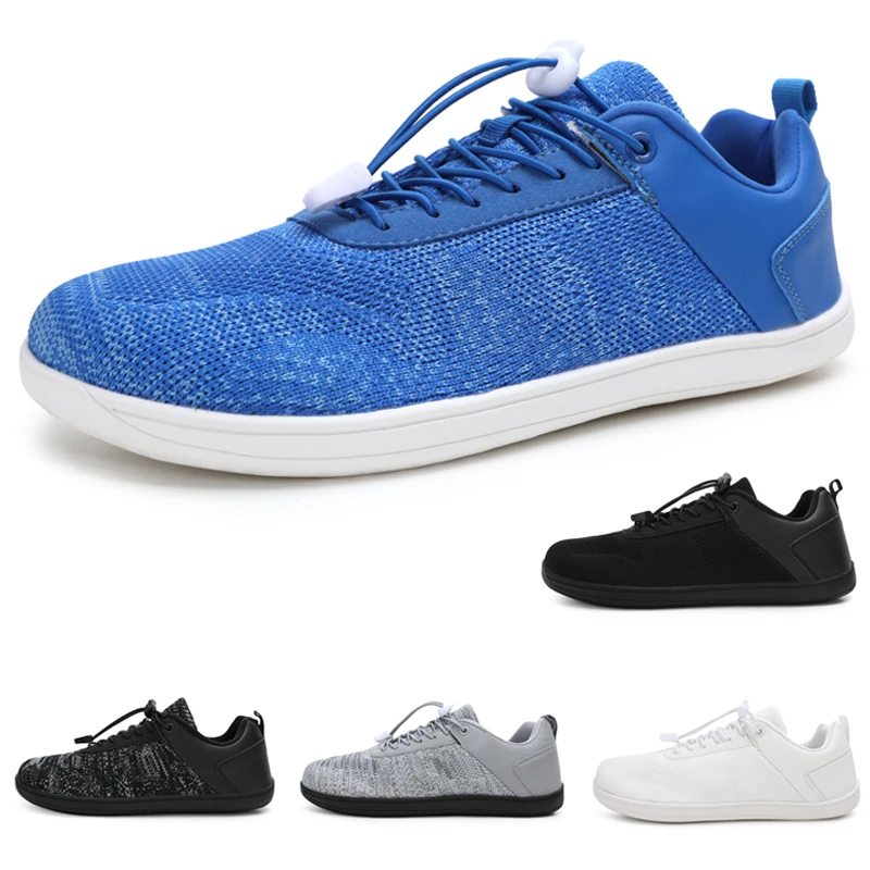 

Wide Toe Minimalist Sneakers for Men and Women Flats Soft Zero Drop Barefoot Shoes Light Weight Fashion Sneakes Large Size