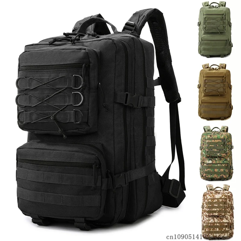 Elite Tactical Backpack Molle Bag Outdoor Bags Backpack for Hiking Camping Trekking Hunting Fishing GYM Bag Backpacks Daily Work
