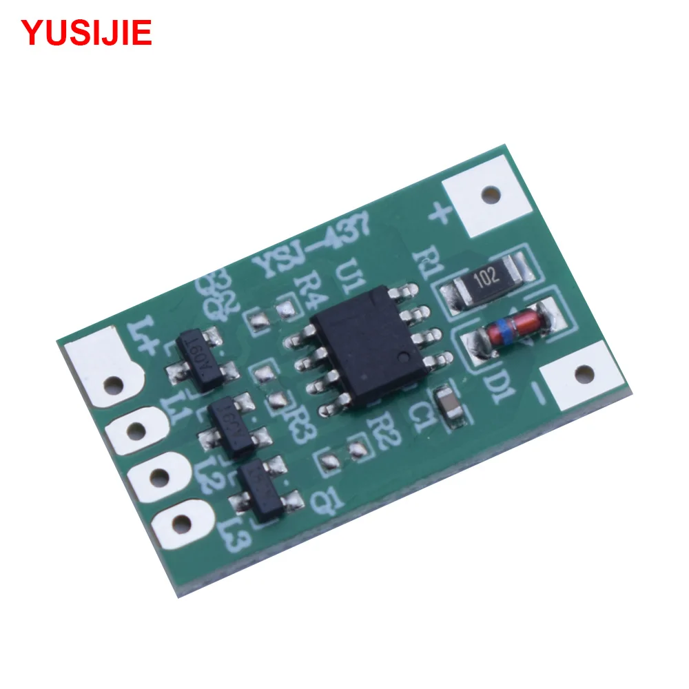 YUSIJIE-437  3V6V12V gradually on and off breathing light LED light 3-way light driver IC indicator model hand-made diy