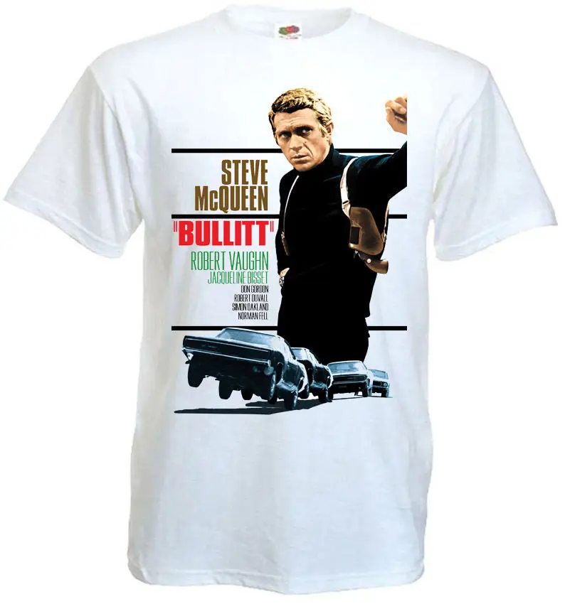 

BULLIT T shirt white all sizes