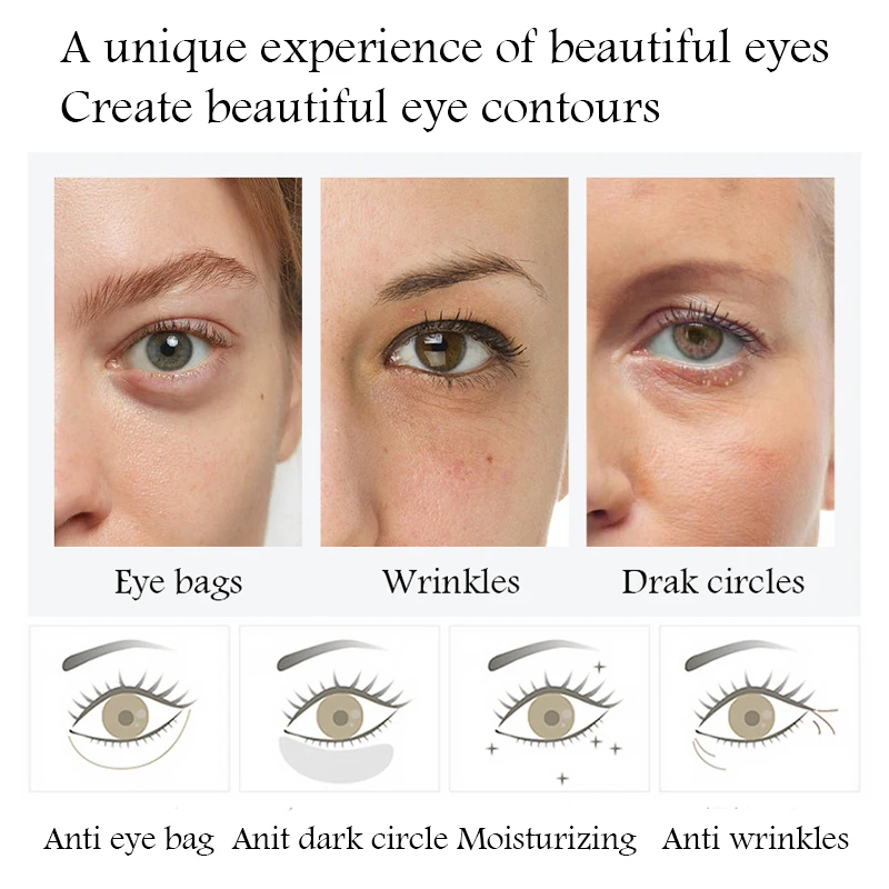 1/2/3pcs Gold Caviar Eye Cream Anti Dark Circle Wrinkle Removal Eyes Bags Moisturizing Firming Eye Creams Skin Care - view 4