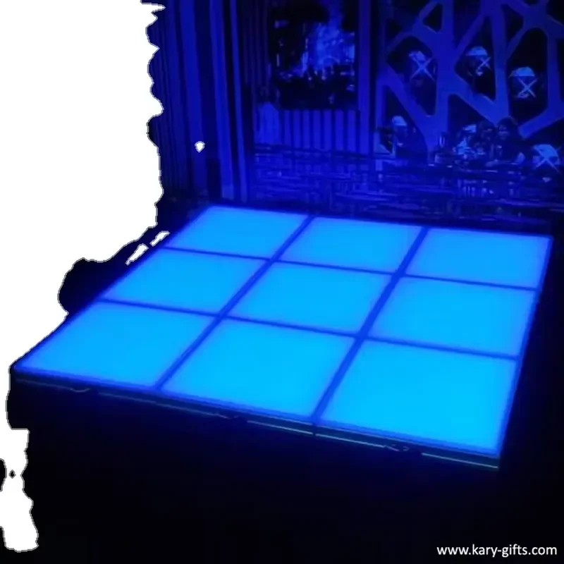 Led Dance Floor for Club Disco DJ Stage Decorated Plastic Flooring