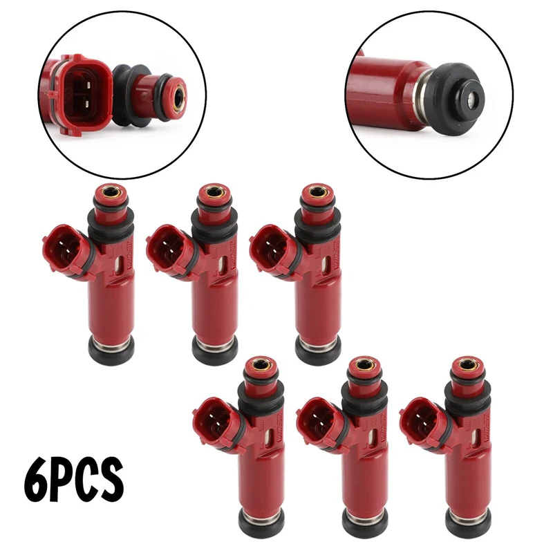 

NEW-6Pcs Fuel Injector Nozzle For 2001 2002 Mitsubishi Montero 3.5L V6 MD357267 195500-3970 1955003970