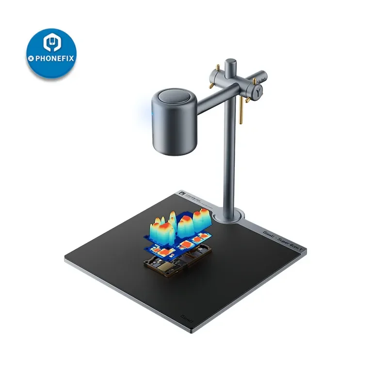 Qianli-cámara térmica infrarroja SuperCam Y 3D, Detector de análisis de lmaging para placa base de teléfono, comprobación de fugas eléctricas por defecto