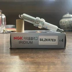 4Pcs NGK Platinum Spark Plug 91467 SILZKR7E9 for KIA OPTIMA K5 KX7 SOUL SELTOS HYUNDAI SONATA SANTA FÉ CHERY TIGGO ARRIZO