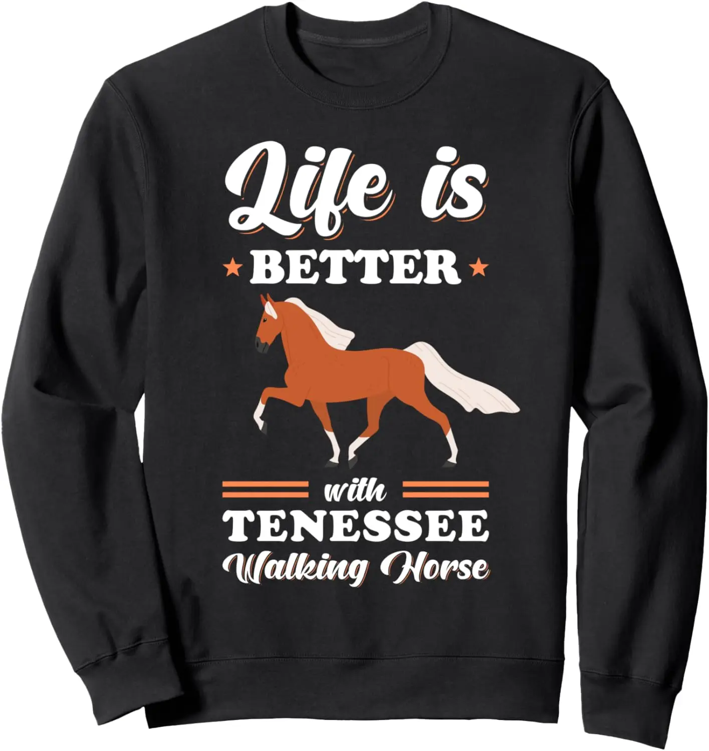 

Жизнь лучше с толстовкой Tennessee Walking Horse