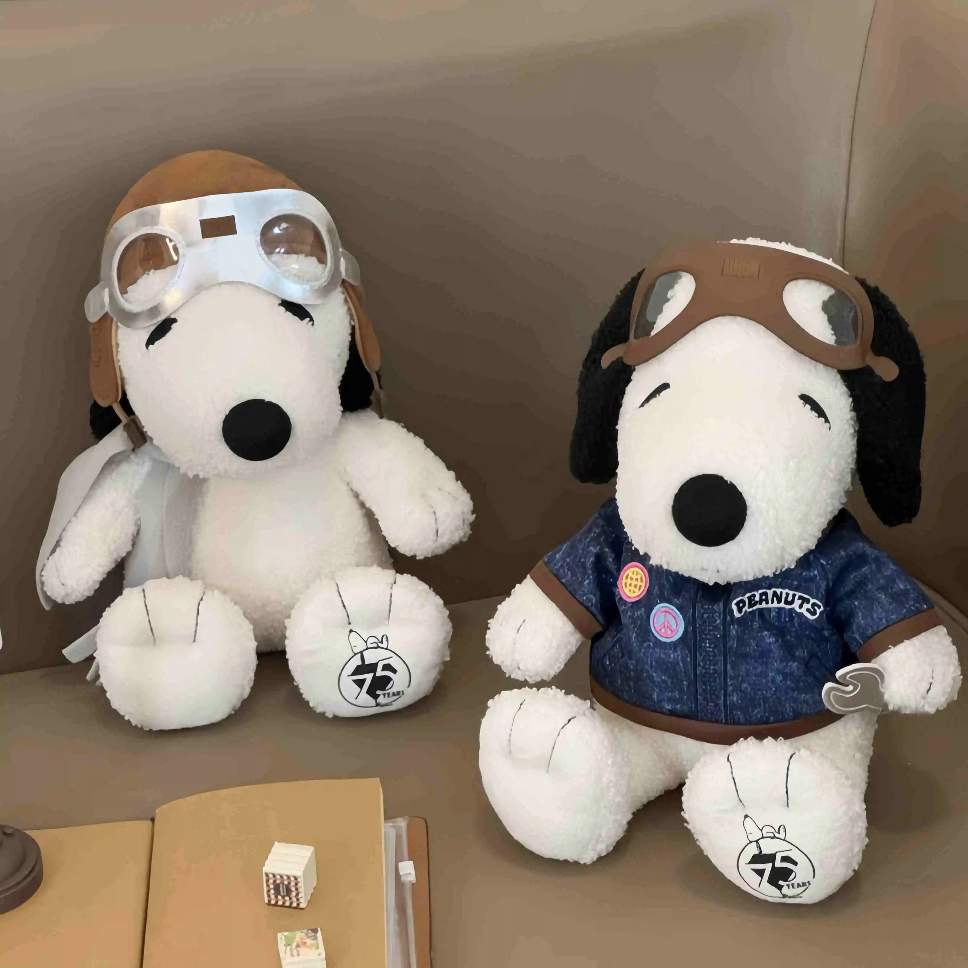 

Новая серия Miniso Snoopy Peanut Comics 75th Anniversary, кукла, аниме-фигурка, плюшевая игрушка, кукла на заказ, коллекционный орнамент, подарки на день рождения