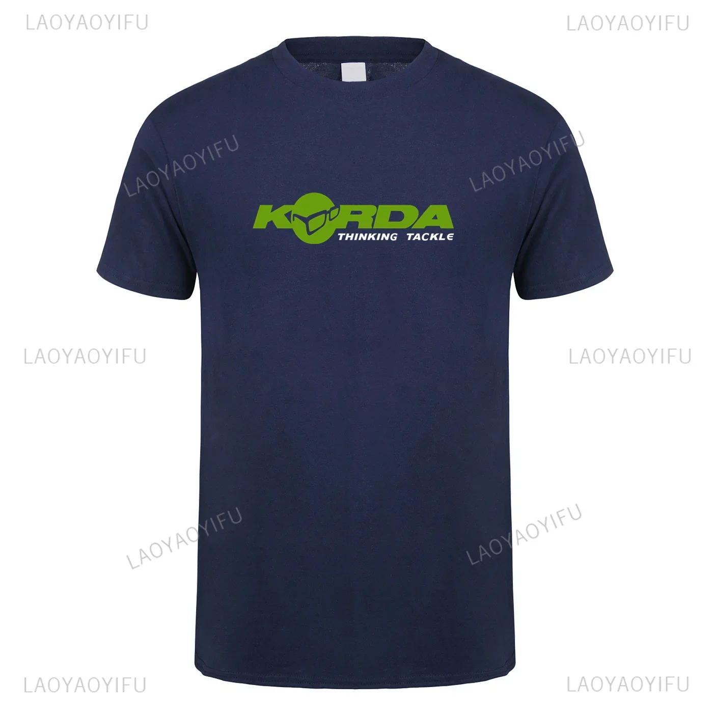 Korda Inspired Tribute Cotton T Shirts Men Casual All-Match Short Sleeve Angling Fishing Fish Carp Leisure Camping Summer Tshirt