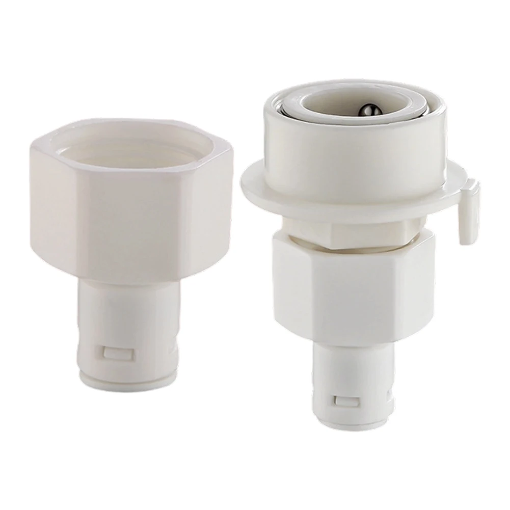 Faucet Adapter Washer Tap Connector Easy Installation Leak-proof Seal Rust-resistant ABS Advanced Sealing Technology